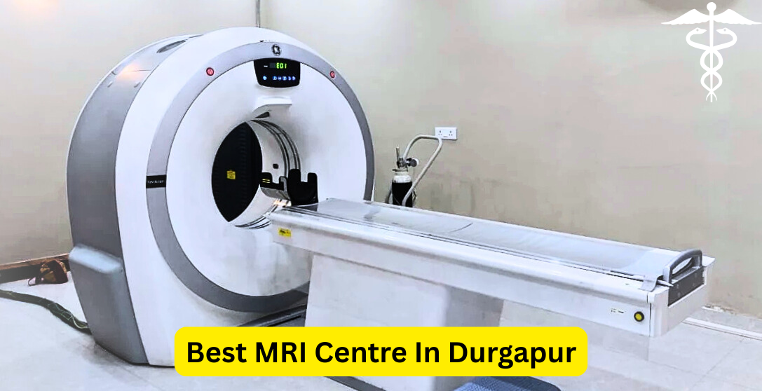 Modern MRI machine setup at the Best MRI Centre in Durgapur for advanced diagnostic imaging – 2025
